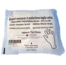 Guanto Mon Pvc Tg Unica 100pz
