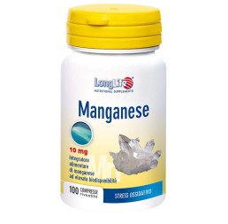 Longlife Manganese 10mg 100cpr