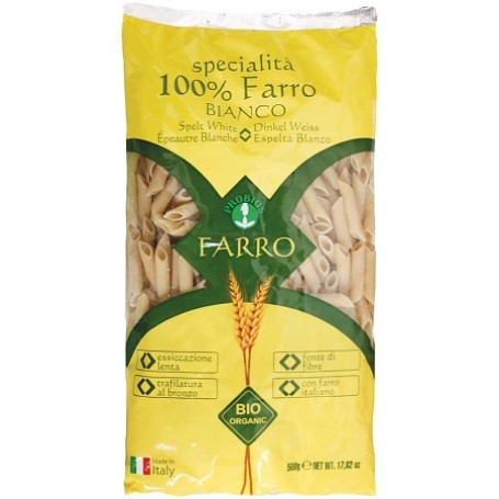 Pas Farro Bianca Penne Rig500g