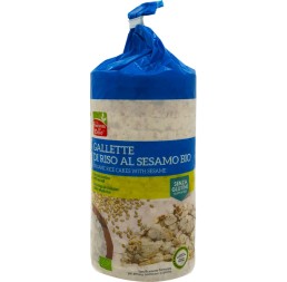Gallette Riso Sesamo 100g Bio