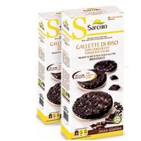 Gallette Riso Ciocc Fond 34g