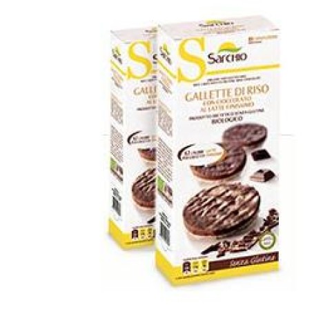 Gallette Riso Ciocc Latte 34g
