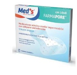 MEDS PORE MEDIC IMP 10X8CM 5PZ