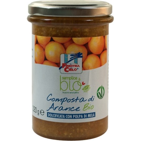 Composta Arance 320g Sempl&bio