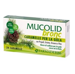 MUCOLID BRONC 24CARAMELLE