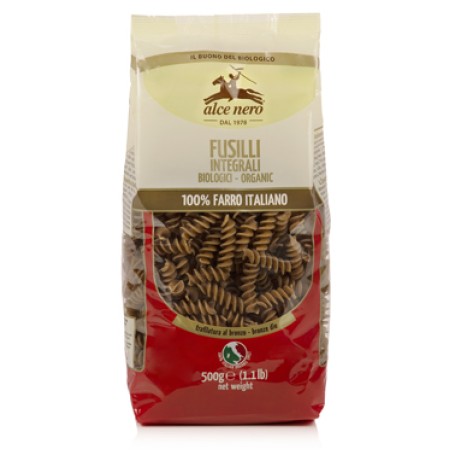 Fusilli 100% Farro Integrale