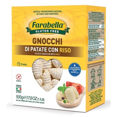 Farabella Gnocchi Pat Riso500g