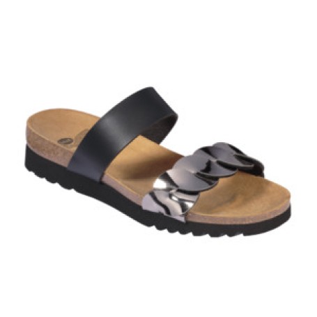 Jada Synthetic W Black/pewte39