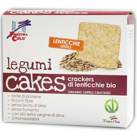Crackers Lenti Bio Legumicakes