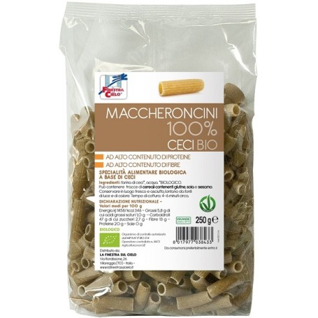 Maccheroncini Ceci 100% Bio