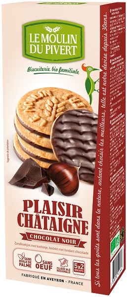 Biscotti Castagne Ciocc Bio Le